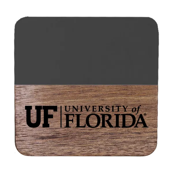 Slate & Acacia Square Coaster