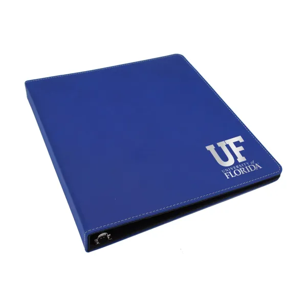 Faux Leather 3-Ring Binder